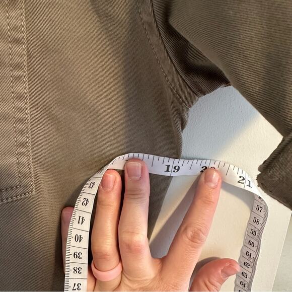 NWT Tuckernuck Velvet by Graham & Spencer Green Button Front Mini Dress Small - Picture 8 of 14